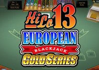 European Blackjack Gold HiLo 13 (Европейский блэкджек Gold HiLo 13)